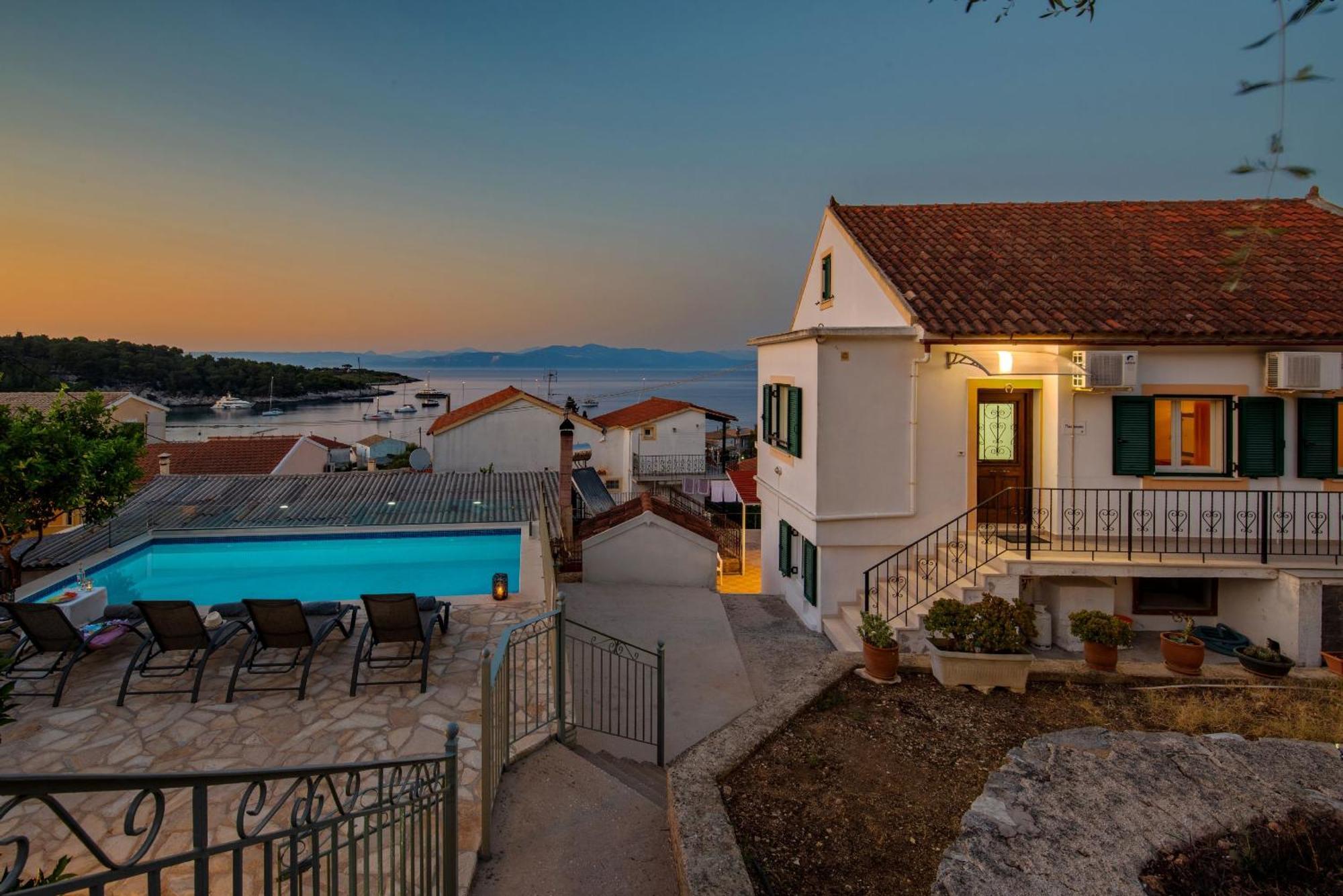 Villa Thea Antonis ガイオス エクステリア 写真