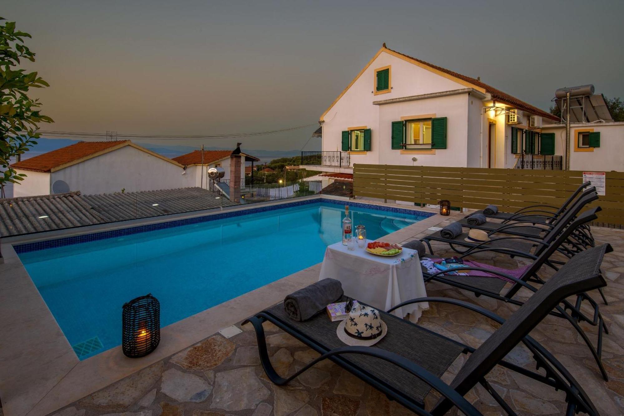 Villa Thea Antonis ガイオス エクステリア 写真